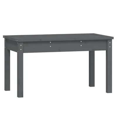 Produktbild von vidaXL Gartenbank Grau 80x44x45 cm Massivholz Kiefer