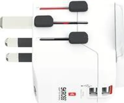 Obrázok produktu pre Skross 1302470 Reiseadapter Pro Light USB (2xA) -World (1302470)