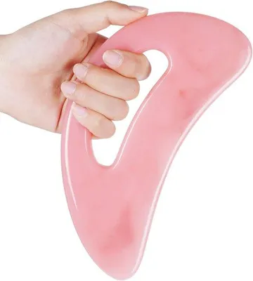 Image de Massageur Gua Sha pour drainage lymphatique – Relaxation et soulagement de la douleur pour les jambes, le dos, le visage et le cou