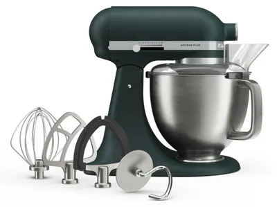 Produktbild von KitchenAid 4,7L 5KSM50PKVE Küchenmaschine - Artisan Plus, Farbe:Pebbled Palm