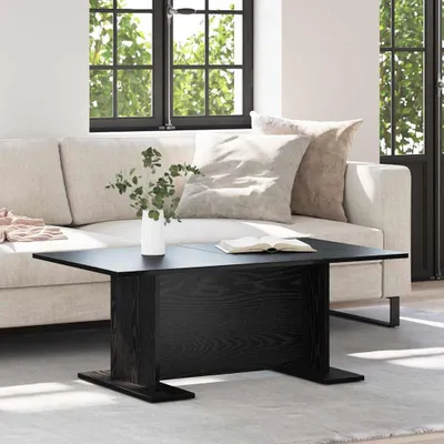 Imagen del producto de Mesa de centro exclusiva, color , con aspecto de roble, dimensiones: 103,5 x 60 x 40 cm