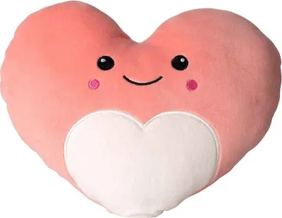 Immagine prodotto di Mumbles - Peluche "SquidgeMe", cuore PC7562 (taglia unica) (Rosa)