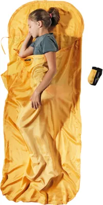 Immagine prodotto di Lenzuolo da viaggio Cocoon in seta per bambini giallo 180 x 76 cm giallo 180 x 76 cm