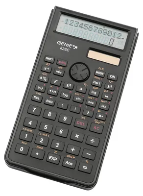 Produktbild von Genie 82 SC technisch-wissenschaftlicher Rechner (240 Funktionen; 10 Stellen; 2 zeiligem Display; Inkl. Schutzdeckel) schwarz