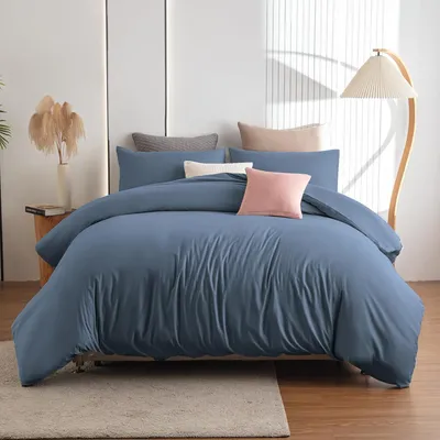 Productafbeelding van TRANKIELO® - Beddengoedset 240 x 220 cm - Microvezel, strijkvrij - Inclusief 2 kussenslopen 80 x 80 cm
