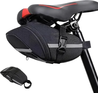 Obrázok produktu pre Bicyklová taška zadná, vodotesná podsedlová taška, 600D, pre cyklistické výlety
