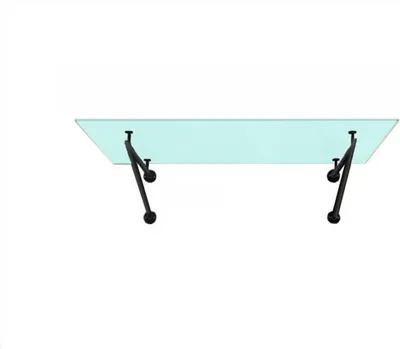 Produktbild von Glaszentrum Hagen 120x90 cm Glasvordach Weiß BK-V