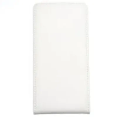 Produktbild von Slim Leder Flip Handyhülle für Sony Z3 - Weiß Tasche Schutz Case