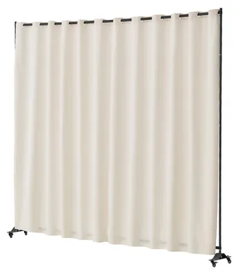 Produktbild von Raumteiler Trennwand Paravent Stellwand Einzelpanel, Tragbarer Sichtschutz für Büro Schlafzimmer Esszimmer Arbeitszimmer Balkon