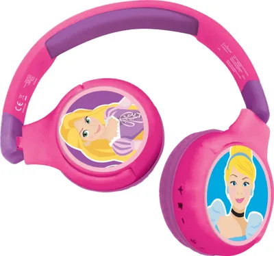 Produktbild von Disney Prinzessinnen 2-in-1 BT & Kabel-Kopfhörer