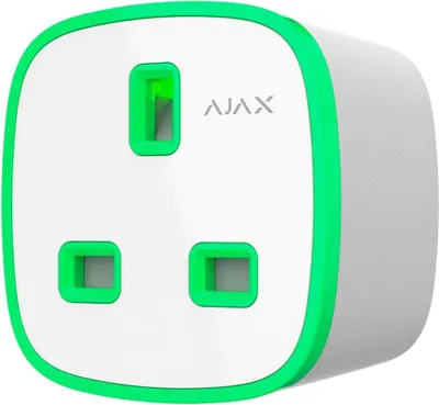 Produktbild von Intelligente Steckdose Ajax Socket Grün mit Fernbedienung