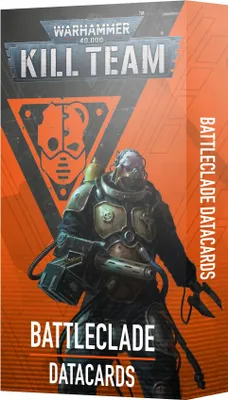 Produktbild von Warhammer 40.000 Kill Team Datacards Battleclade (EN)