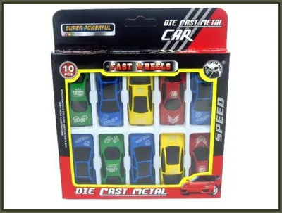 Produktbild von Set von 10 Autos 6cm 1210 Hipo