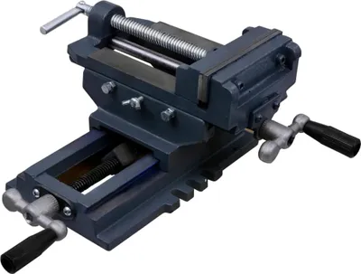 Produktbild von Schraubstock Kreuztisch Handbetrieben 127 mm