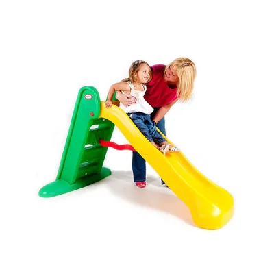 Obrázok produktu pre Little Tikes Easy Store Large Slide, 2 rok / roky, 5 rok / roky, 9,8 kg, Zelená, Žltá