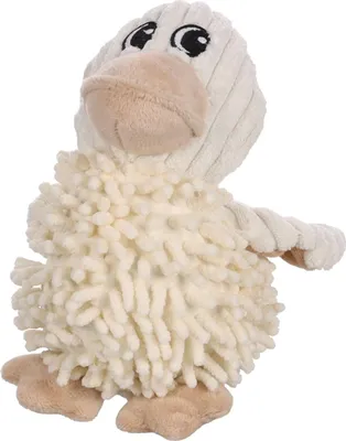 Image de Jouet pour chien Flamingo « Flufa l'oie » beige