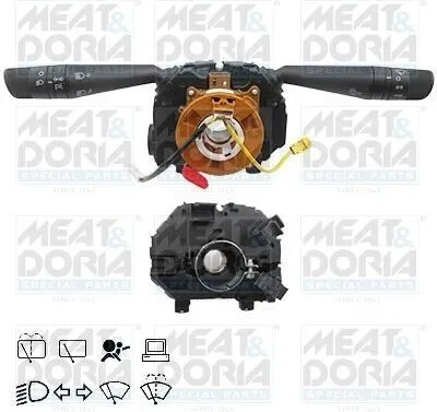 Produktbild von MEAT & DORIA 23493 Lenkstockschalter Kombischalter für FIAT DOBLO Kasten/Kombi (263) Doblo Kombi (263) DOBLO Pritsche/Fahrgestell (263)