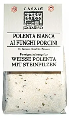 Zdjęcie produktu dla Biała polenta z borowikami, 300 g - Casale Paradiso