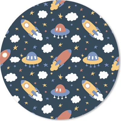 Produktbild von MuchoWow® Mauspad Mousepad Design - Weltraum - Sterne 50x50 cm - Mousepads - Maus Mat - Pad - Mausunterlage - Vinyl