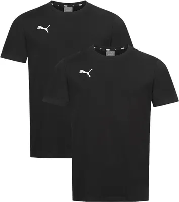 Produktbild von 128|PUMA TeamGoal Casual Kinder T-Shirt 2er-Pack 656709-03-2