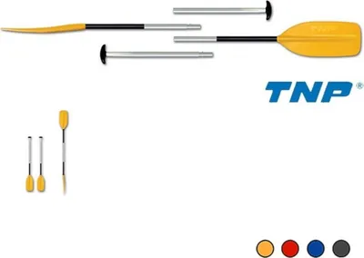 Produktbild von Gumotex/ TNP Paddelkombination Doppelpaddel Stechpaddel, Farbe:schwarz, Länge:230 cm