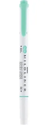 Obrázek produktu pro Oboustranný zvýrazňovač "Mildliner Fluorescent", tyrkysová, 1,4 - 4 mm, ZEBRA 78220