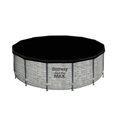 Imagen del producto de Cubierta para piscina de estructura, marca Bestway, diámetro 427 cm; modelo 58248