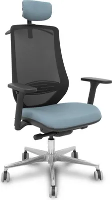 Productafbeelding van Kantoelstoel Piqueras y Crespo R65GCRP, grijs