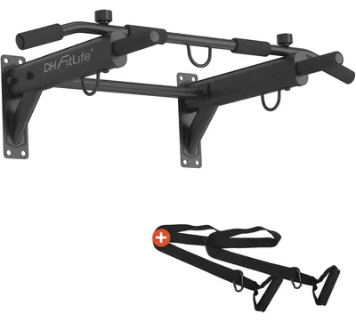 Image de Barre de traction murale - 4 en 1 - 6 prises - 200 kg