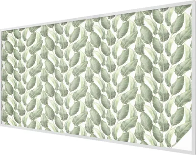 Obrázek produktu pro Vitrážová fólie na okna - 116x200 cm - vitrážový vzor - neprůhledná dekorativní fólie na ochranu soukromí - samolepicí, UV ochrana - zelené listy