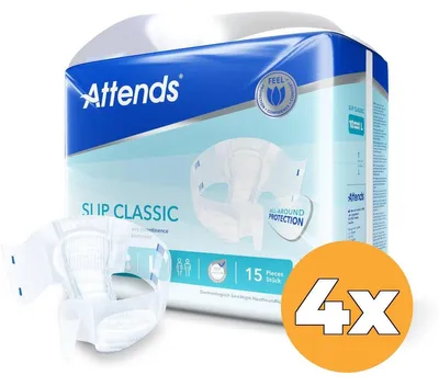 Produktbild von 4x Attends Slip Classic 10 l (15 Stück)