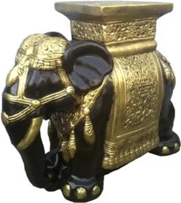 Produktbild von Deko Figur Statue Skulptur 45 cm Figuren Statuen Skulpturen Buddha Tisch Elefant