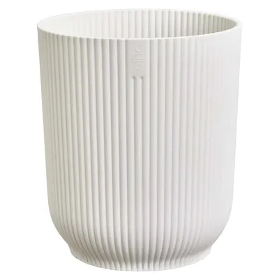 Image de elho® Vibes Cache-pot Fold orchidée haut blanc soie Ø 13,2 cm - plastique
