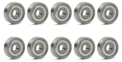 Productafbeelding van Rillager 626ZZ, staal, 6x19x6 mm, dubbel afgedicht, 10 stuks