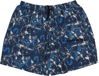 Produktbild von Übergrößen Badeshorts Blau mit Druck 7XL