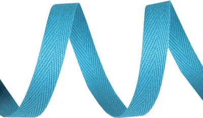 Produktbild von 1m Köperband 10mm große Farbwahl Einfass- Nahtband Baumwollband