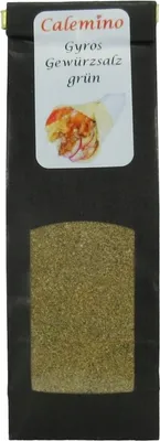 Produktbild von Calemino Gyros Gewürzsalz grün 150g