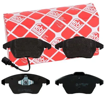 Produktbild von Febi Bremsbelagsatz vorne für VW Beetle Caddy CC Eos Golf Jetta