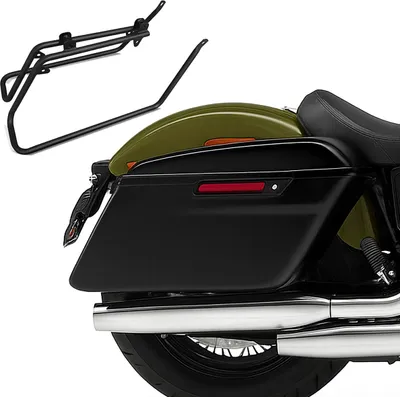 Obrázok produktu pre Bočný kufor + nosič pre Harley Davidson Dyna 08-17 # SU11
