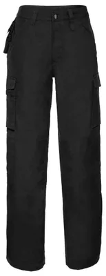 Image de Russell - Pantalons de travail pour hommes LT5984 (32R) (noir)