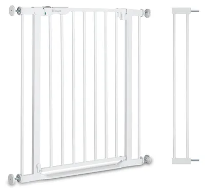 Obrázok produktu pre Hauck Clear Step Autoclose 2 Set +9 cm, Nastaviteľná šírka, Biela