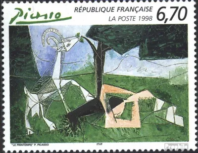 Produktbild von Briefmarken Frankreich 1998 Mi 3302 (kompl.Ausg.) postfrisch Picasso