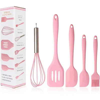 Immagine prodotto di Set da cucina 5 pezzi, colore:Rosa