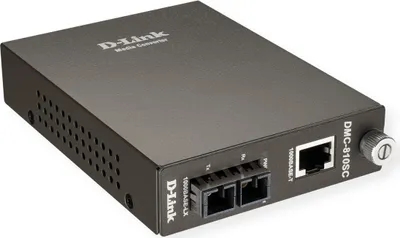 Produktbild von D-Link DMC-810SC/E Gigabit Ethernet Converter, 1000Mbit/s TP zu 1000Mbit/s LX