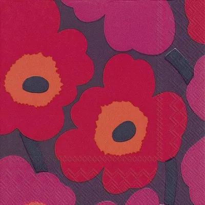 Produktbild von Servietten 33x33 cm - UNIKKO mauve