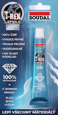 Obrázek produktu pro SOUDAL T-REX POWER lepidlo číre 25 ml