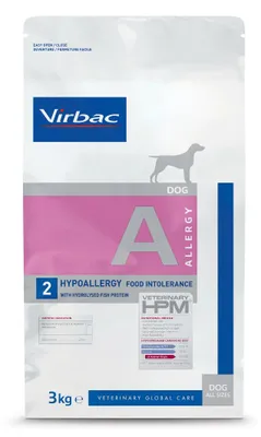 Produktbild von Virbac Dog Hypoallergy 3kg Trockenfutter Veterinärmedizinisch für Hunde mit Futtermittelallergien