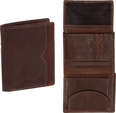 Produktbild von Mustang La Spezia Wallet Herren Leder Premium Wallet Cavious Karten braune Leder 06.100801
