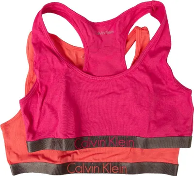 Obrázek produktu pro Balení 2 ks podprsenky typu bralette pro dívky CK CALVIN KLEIN, č. výrobku G80G800069, balení 2 ks, velikost M – věk 8–10 let, 95 % bavlna, 5 % Elastan