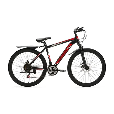 Image de Génération VTT 26 pouces rouge/noir – Garde-boue
